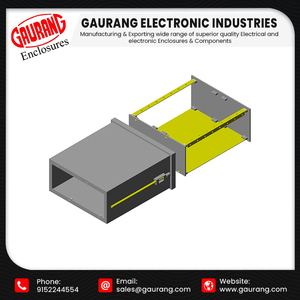กล่องแยกพลาสติกสำหรับกล่องควบคุมแผงดินอิเล็กทรอนิกส์ ABS แบบออกแบบได้ตามต้องการ IP66-67ระดับการป้องกันซัพพลายเออร์อินเดีย - Product Image 4