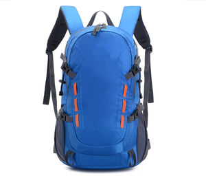 Nueva buena calidad bolsa al aire libre promocional impermeable montañismo Camping senderismo mochila gimnasio viaje mochila con lona - Product Image 3