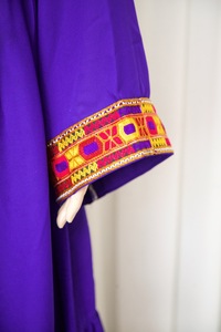 เดรสสไตล์อัฟกานิสถานของผู้หญิงชุดเดรสวินเทจสไตล์แบนจาราแบบลำลองชุดปาร์ตี้ของผู้หญิง100% - Product Image 5