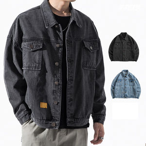 Veste en jean pour homme, veste streetwear tendance style déchiré pour homme, manteau de cowboy, vêtements d'extérieur durables de haute qualité, vente en gros - Product Image 1