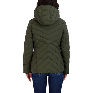 Best Quality Material <b>Women</b> Puffer Jacket Breathable Quality As Custom Demand for Outdoor Wear Jackets with Your Custom logo - Product Image 2