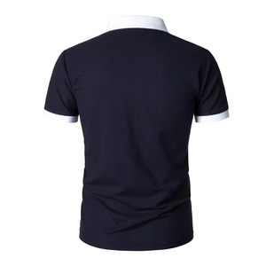 2025 tendance personnalisé imprimé respirant Logo hommes haut de gamme décontracté pour chemises 100% coton Jersey séchage rapide Anti-boulochage Golf - Product Image 2
