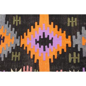 Tapis turc, 3,5 x 6,1 pieds, tapis en laine rouge Ikat - Product Image 3