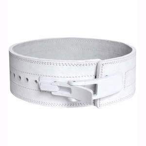 Ceinture à levier sur mesure à usage intensif 10mm en cuir haltérophilie Powerlifting soutien dorsal Fitness Gym Logo personnalisé unisexe - Product Image 2