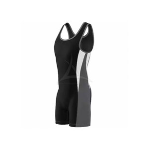 Vêtement de lutte pour hommes adultes en spandex/polyester, léger, de haute qualité, à séchage rapide, écologique et respirant, personnalisable en gros - Product Image 3