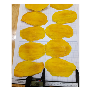 Rodajas de Mango Deshidratado de Exportación que Cumplen con los Estándares con Menos Azúcar Añadida, Fruta de Mango Seca Suave, Bocadillo de Mango en Rodajas de Color Natural - Product Image 6