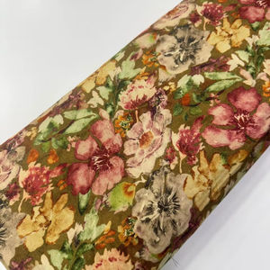 Crêpe de viscose pure impression numérique 44 largeur faire à la fantaisie déguisement matériel meilleur tissu de qualité - Product Image 1