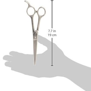 Ciseaux amincissants de cheveux de barbier en acier inoxydable professionnel noir or Kit de ciseaux de Salon droits multifonctionnels pointe de lame tranchante - Product Image 6