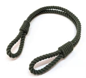 Sujetador de Cortinas, Amarre de Cuerda de Algodón Verde Oscuro para Interiores Naturales y Rústicos - Product Image 2