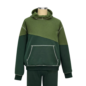 Sweat à capuche vintage graphique en molleton français de haute qualité pour homme, 500 GSM, épais, délavé à l'acide, broderie personnalisée, collection automne - Product Image 5