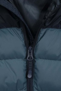 Veste matelassée en toile pour homme, manteau d'hiver chaud et isolé, vêtement d'extérieur léger matelassé, col montant, personnalisé, rembourré avec fermeture éclair - Product Image 4