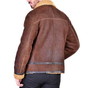 Vêtements d'hiver Veste en cuir Vêtements décontractés pour hommes Veste d'hiver en cuir Imperméable Sports Mode Veste de motard en cuir pour hommes - Product Image 4