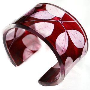 MOTIFS Bijoux Résine Acrylique Bracelet Bracelet Exagéré Éblouissant Multicolore Large Irrégulier Carré Acrylique Bracelets Pour - Product Image 3