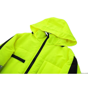 Veste de sécurité réfléchissante durable avec poches Veste de sécurité en gros Vêtements de travail haute visibilité Impression personnalisée disponible - Product Image 3
