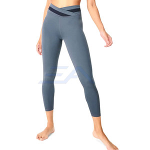Leggings pour femmes de haute qualité, faible MOQ, effet push-up, vêtements de fitness, spandex/nylon, respirant, anti-transpiration, taille élastique - Product Image 1