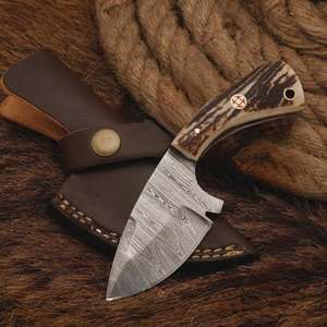 Couteau à Désosser de Chasse Personnalisable de Qualité DIY avec Manche en Os, Couteau à Désosser pour Anniversaires, Fabriqué en Acier Damas, Personnalisé OEM - Product Image 1