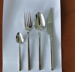 Ensemble de couverts en argent finition argentée, décoration de luxe, vaisselle, couverts, qualité alimentaire, argenterie de haute qualité, dernier design - Product Image 2