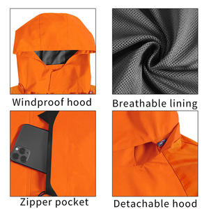 Veste de randonnée imperméable de haute qualité, confortable, ajustable, dernier modèle, élégante, en matériau premium, avec capuche - Product Image 5