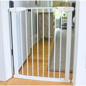 Diseño moderno 2023 Puertas de seguridad para mascotas Cobertura de borde de metal para interiores y exteriores para cachorros y otras mascotas Hecho EN LA India - Product Image 2