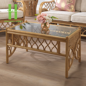 Mesa de Centro de Ratán Tejida Moderna para Sala de Estar, Ecológica, Duradera, Venta al por Mayor, Hecha en Vietnam - Product Image 5