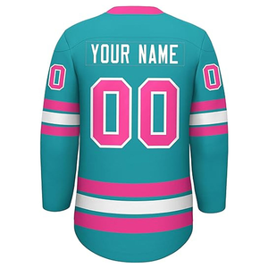 Maillots de hockey sur glace imprimés personnalisés les plus vendus vêtements de sport OEM les plus tendances avec design sublimé par le nom de l'équipe - Product Image 2