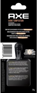 Ambientador en Mini Clip para Ventilación AXE, Eliminador de Olores, Purificador de Aire con Aroma Duradero (0.7 Fl Oz (4 unidades) Dark Temptation) - Product Image 5
