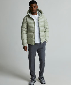 Chaquetas Acolchadas para Hombre OEM, Diseño Personalizado de Moda de Invierno, Ropa Exterior, Chaqueta de Plumón, Chaqueta de Plumón de Alta Calidad con Nuevo Diseño para Hombre - Product Image 1