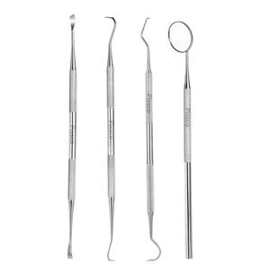 Proveedor Mayorista de Set de Examen Dental de 3 Piezas: Sonda, Espejo Bucal, Pinzas Dentales, Raspador de Dientes, Herramientas de Limpieza Dental Económicas - Product Image 3