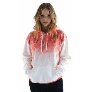 Baggy Distressed Printed Women's Hoodie Drop <b>Shoulder</b> Winter Oversized Eco-Friendly Fleece Customizable Hoodies Pullover Tops - Product Image 3