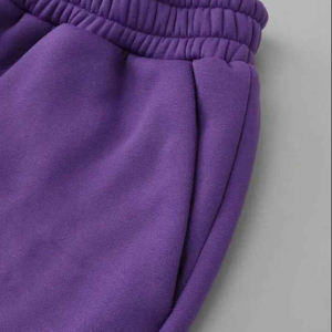 Conjunto Deportivo de Felpa de Algodón para Hombre, Diseño de Sudadera con Capucha, Bordado Personalizado, Impresión, Cordón Ajustable, Transpirable, Cortavientos, para Invierno - Product Image 2