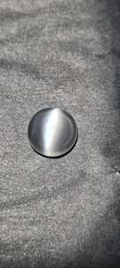 อัญมณีแคทอายมูนสโตนสีขาวธรรมชาติสำหรับทำเครื่องประดับจากเหมืองอินเดียใต้ - Product Image 5