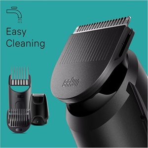 Kit de toilettage électrique USB étanche pour homme Série 9, tondeuse à barbe/coupe-cheveux 13-en-1 avec écran LCD, contrôlable par application, usage domestique, garantie 3 ans - Product Image 5