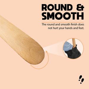 Calzador de madera OEM de alta calidad para hotel - Product Image 4