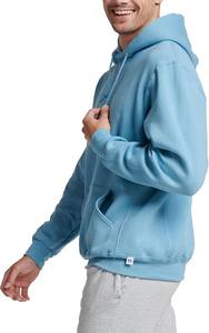 Sweat à capuche classique pour homme en coton polaire, design simple, manches longues - Product Image 5