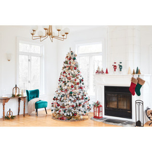 Porte-bas en forme d'arbre doré en métal avec un design élégant, parfait pour les fournitures de fête de Noël et les articles de décoration élégants. - Product Image 3