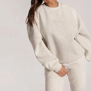 Jersey de poliéster 100% al por mayor con capucha para mujer, sudaderas con capucha de invierno informales de talla grande con logotipo personalizado en la parte delantera - Product Image 3