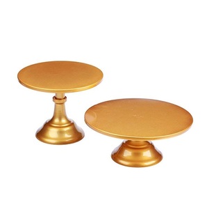 Base de Pastel de Metal y Silicona Más Vendida, Juego de Decoración para Mesa de Postres para Bodas y Cumpleaños, para Exhibición de Pasteles - Product Image 1