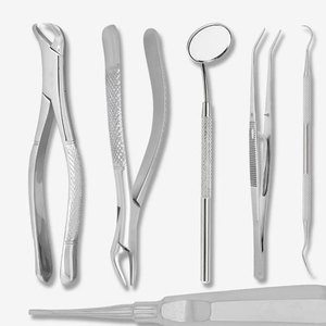 Nuevo Juego de Instrumentos Dentales de Acero Inoxidable para Extracción Dental, Elevador de Luxación de Raíces, Herramienta Curva para Dientes - Pentax Surgical - Product Image 3