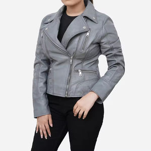 Nueva llegada de alta calidad mejores chaquetas de algodón de las mujeres de cuero genuino ropa Casual nuevo estilo impermeable transpirable Nylon invierno - Product Image 6
