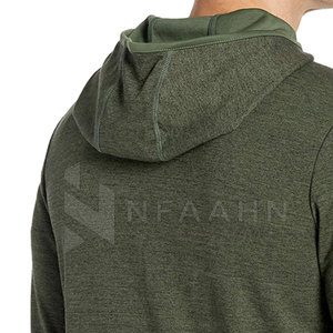 Surdimensionné Hommes de Haute Qualité Polyester/Coton Gym Fitness Hoodies Hiver Streetwear Col À Capuche En Gros - Product Image 6