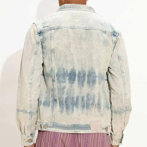 Hot Selling New Arrival <b>Men</b> Denim Jackets Wholesale <b>Men</b> Custom Denim Jackets Denim Jackets for <b>Men</b> - Product Image 3