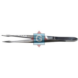 Hunter Splinter et pince à cils Base d'instrument chirurgical droit en acier inoxydable manuel - Product Image 3