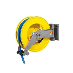 Enrouleur de tuyau d'arrosage Meclube S 555 pivotant 150 ° C 200 bar avec tuyau d'eau de 30 m 1/2'' - Product Image 1