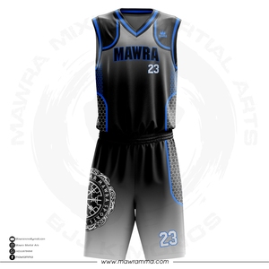 Service OEM, uniforme de basket-ball de haute qualité, respirant, imprimé par transfert thermique, 100% polyester, numéro d'équipe personnalisé, taille plus, unisexe - Product Image 2