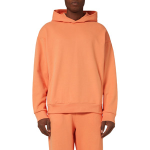 Conjunto de Pantalones y Sudadera con Capucha de Color Sólido, Transpirable y Elegante, 100% Algodón, Corte Holgado, Chándal Liso al por Mayor, Chándal de Invierno para Hombre - Product Image 2