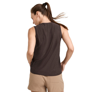 Camiseta sin mangas de algodón informal para mujer, ropa deportiva ligera y transpirable de corte holgado para gimnasio, yoga y uso diario - Product Image 2