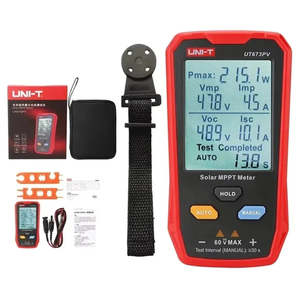 เครื่องทดสอบแผงโซลาร์เซลล์ UNI-T UT673PV Solar MPPT Meter Tester 12-60V สำหรับการวินิจฉัยแผงโซลาร์เซลล์อย่างรวดเร็ว พร้อมสายรัดแม่เหล็ก ตรวจจับความผิดปกติของโมดูลไฟฟ้าโซลาร์เซลล์ - Product Image 2