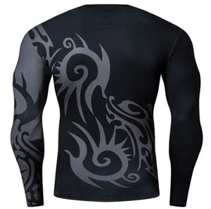 Hot Selling <b>MMA</b> <b>Rash</b> <b>Guard</b> Customized Color <b>MMA</b> <b>Rash</b> <b>Guard</b> Wholesale Price <b>MMA</b> <b>Rash</b> <b>Guard</b> top quality with cheap quality - Product Image 2