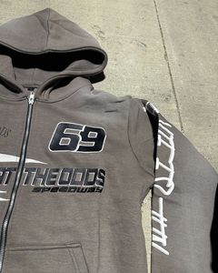 Nuevas Sudaderas con Capucha y Cremallera para Hombre, Invierno, Bordadas, con Serigrafía, 100% Algodón, Felpa, Secado Rápido, Transpirables, MOQ Bajo, Venta al Por Mayor - Product Image 3