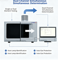 Analyseur automatique de mercure et d'arsenic à double élément haute précision U-Therm YX-GS2000, protection IP65, système optique non dispersive
